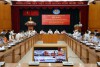 Hội nghị giao ban trực tuyến giữa Thường trực Thành ủy, Thường trực UBND TPHCM với thường trực các quận ủy, huyện ủy