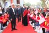 Đ/c Trương thị Mai, UVBCT, Thường trực Ban Bí thư, Trưởng Ban Dân vận Trung ương, thăm các chức sắc tôn giáo và các cháu thiếu nhi.